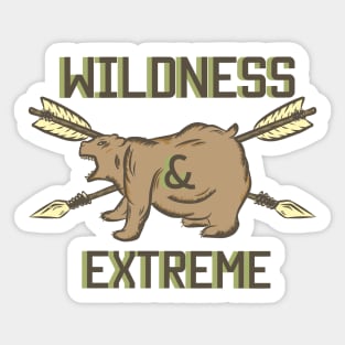 Wildness & Extreme - Adventure Edition Sticker